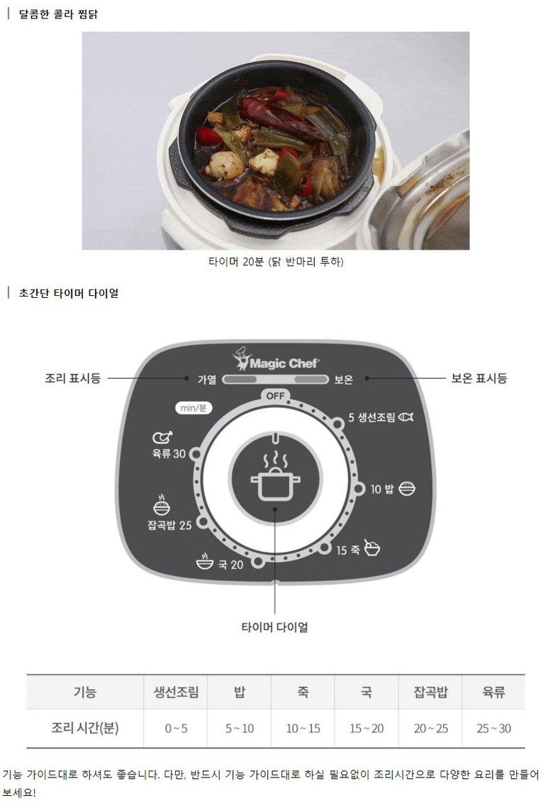 매직쉐프 MEPC-T16 (화이트)