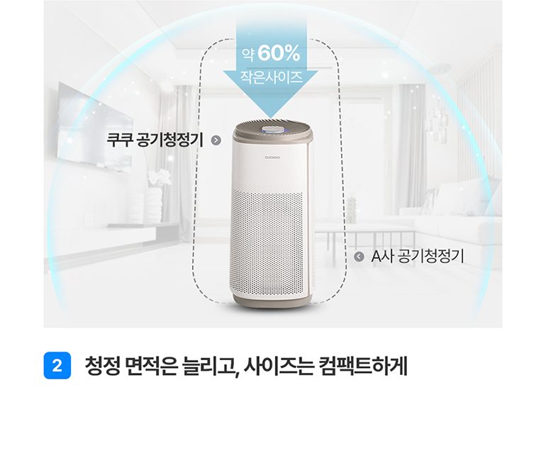 AC 17TV20FNG - [쿠쿠] 인스퓨어 공기청정기 AC 17TV20FNG
