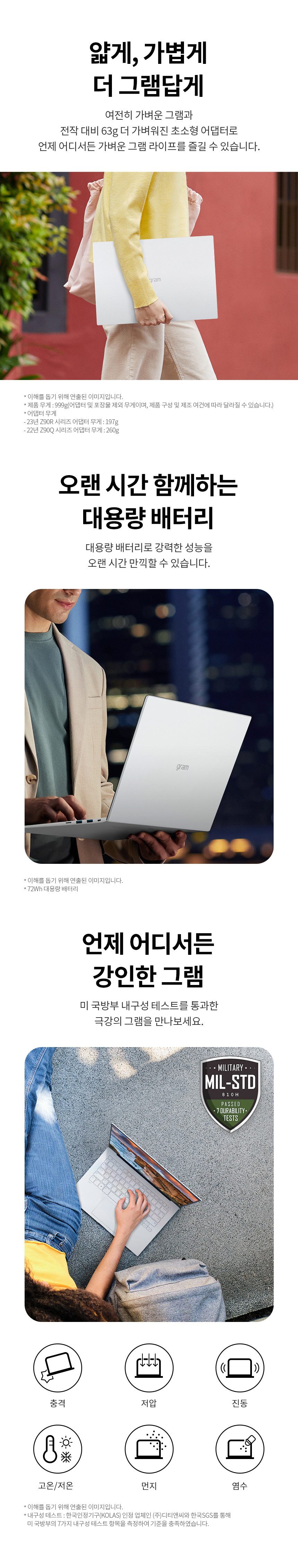 LG전자 그램14 14ZD90R-GX50K (SSD 256GB)