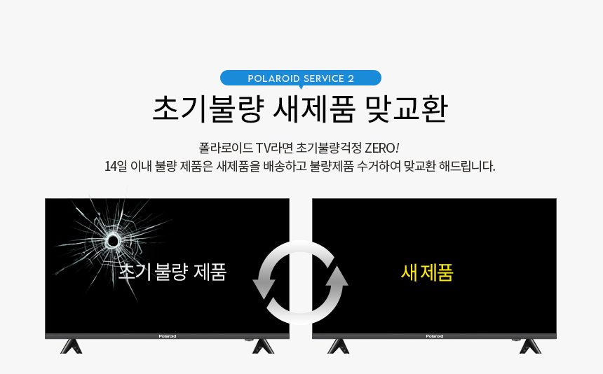 터치톡 POL32FM 81cm FHD 이동식 터치TV 넷플릭스 유튜브 틱톡 전문기사설치