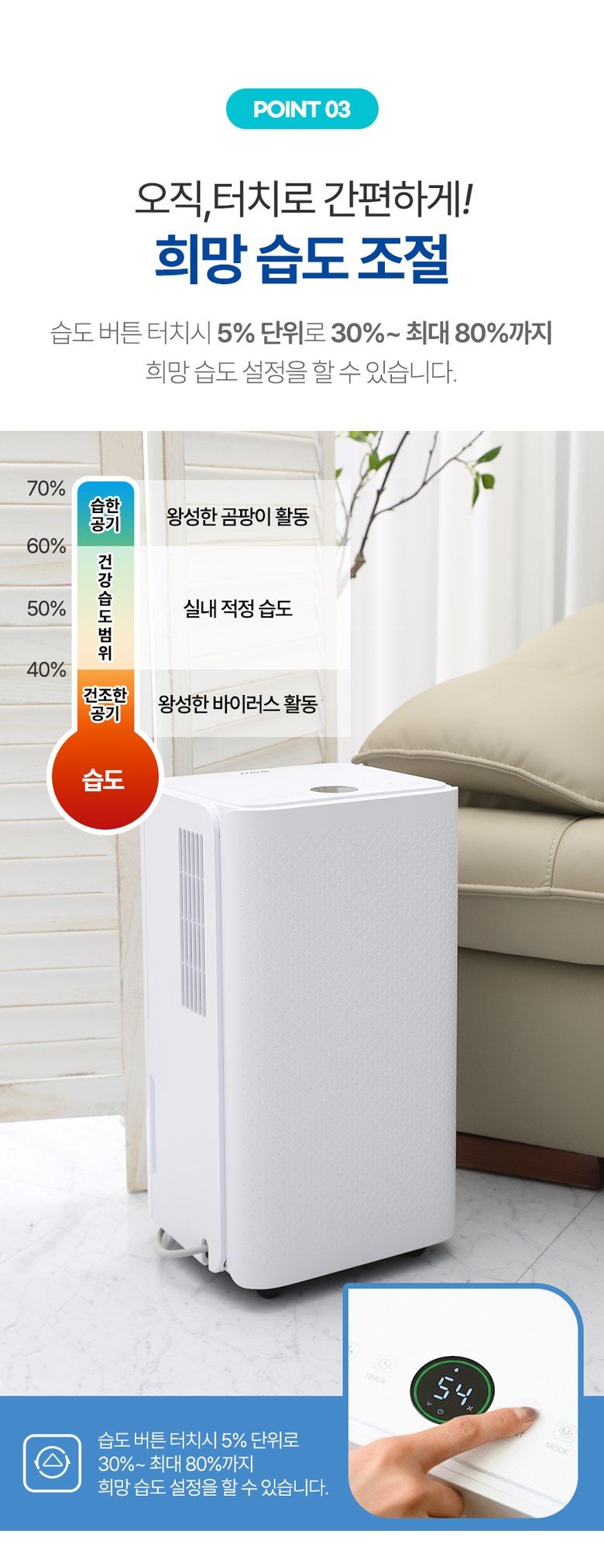 신일 저소음 13L 제습기 SDH-S167IM / 24.5월 출시 최신상