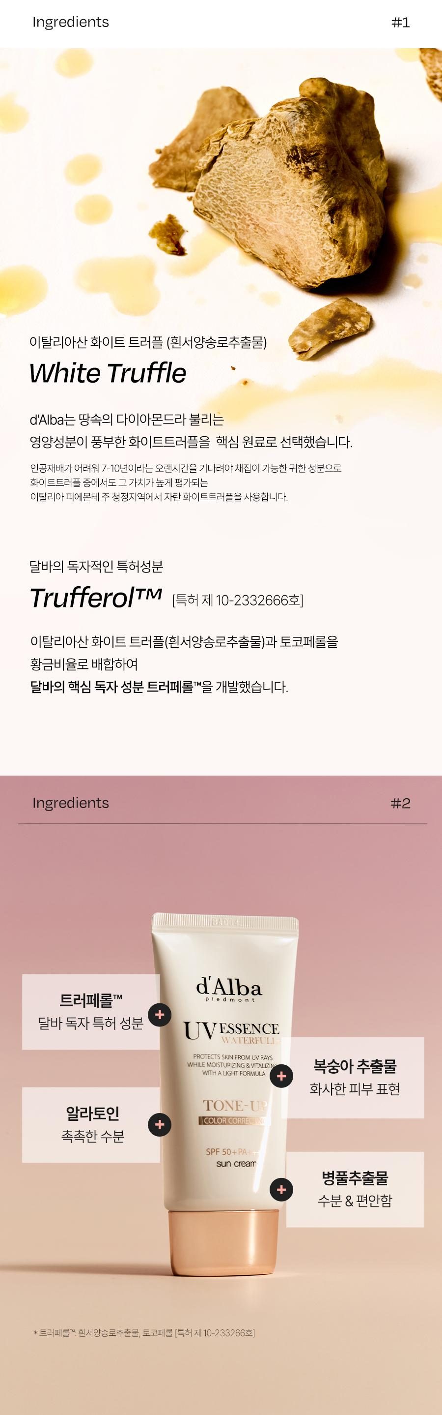 [달바][1+1] 핑크 톤업 50ml(2개)